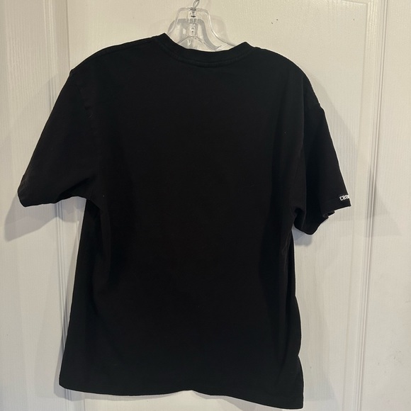 Crooks & Castles Men's Medusa Bandana Logo Graphic T-Shirt Black/Purple medium - Picture 3 of 5